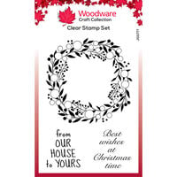 Woodware - Christmas - Clear Photopolymer Stamps - Bubble Greenery