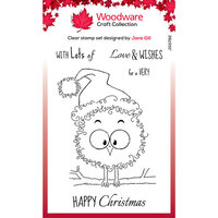 Woodware - Christmas - Festive Fuzzies - Clear Photopolymer Stamps - Robin