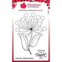 Woodware - Clear Photopolymer Stamps - Bubble Bloom Gilly