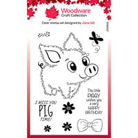 Woodware - Fuzzie Friends - Clear Photopolymer Stamps - Pablo