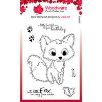Woodware - Fuzzie Friends - Clear Photopolymer Stamps - Freddie Fox
