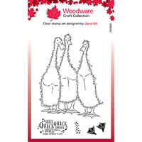 Woodware - Fuzzie Friends - Clear Photopolymer Stamps - Morris, James and Bill The Ducks