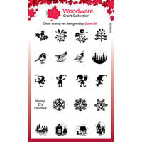Woodware - Christmas - Clear Photopolymer Stamps - Big Bubble - Medium Topper