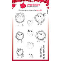 Woodware - Christmas - Clear Photopolymer Stamps - Bubble Hopping Robbins