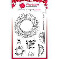 Woodware - Clear Photopolymer Stamps - Live Life