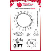 Woodware - Clear Photopolymer Stamps - It's A Gift