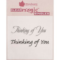 Woodware - Clear Photopolymer Stamps - Thinking Of You