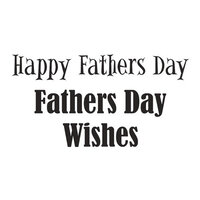 Woodware - Clear Photopolymer Stamps - Happy Father's Day