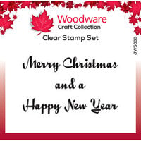Woodware - Clear Photopolymer Stamps - Mc And Hny