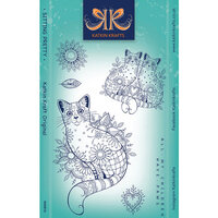 Katkin Krafts - Clear Photopolymer Stamps - Sitting Pretty