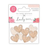 The Paper Boutique - Lovely Days Collection - Wooden Shapes