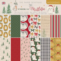 The Paper Boutique - Under The Mistletoe Collection - Christmas - 8 x 8 Paper Pad