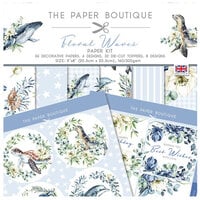 The Paper Boutique - Floral Waves Collection - 8 x 8 Paper Kit