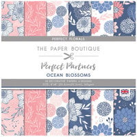 The Paper Boutique - Ocean Blossoms Collection - Perfect Partners - 8 x 8 Paper Pad