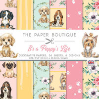 The Paper Boutique - It's A Puppy's Life Collection - 8 x 8 Paper Pad