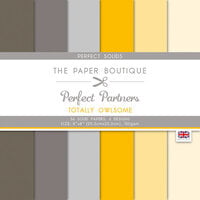 The Paper Boutique - Totally Owlsome Collection - Perfect Partners - 8 x 8 Colour Card Pack
