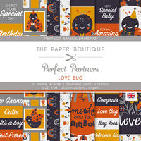 The Paper Boutique - Love Bug Collection - Perfect Partners - 8 x 8 Embellishment Pad