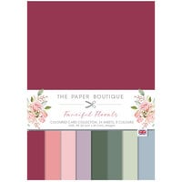 The Paper Boutique - Fanciful Florals Collection - A4 Colour Card Pack