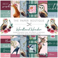 The Paper Boutique - Woodland Wonder Collection - 8 x 8 Embellishment Pad