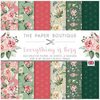 The Paper Boutique - Everything Is Rosy Collection - 8 x 8 Paper Pad