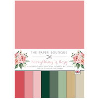 The Paper Boutique - Everything Is Rosy Collection - A4 Colour Card Pack