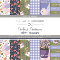 The Paper Boutique - Pretty Province Collection - Perfect Partners - 8 x 8 Paper Pad - Medley