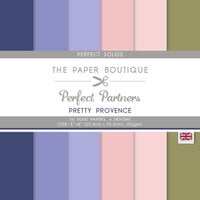 The Paper Boutique - Pretty Province Collection - Perfect Partners - 8 x 8 Paper Pad - Solids