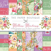 The Paper Boutique - Mellow Meadows Collection - 8 x 8 Embellishment Pad