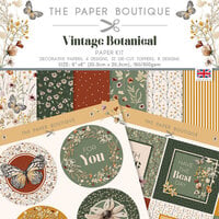 The Paper Boutique - Vintage Botanical Collection - 8 x 8 Paper Kit