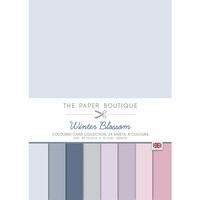 The Paper Boutique - Winter Blossom Collection - A4 Colour Card Pack