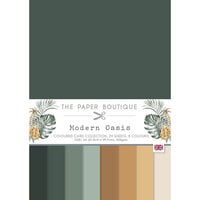 The Paper Boutique - Modern Oasis Collection - A4 Colour Card Pack