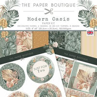 The Paper Boutique - Modern Oasis Collection - 8 x 8 Paper Kit