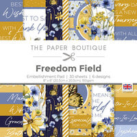 The Paper Boutique - Freedom Field Collection - 8 x 8 Embellishment Pad
