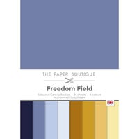 The Paper Boutique - Freedom Field Collection - A4 Colour Card