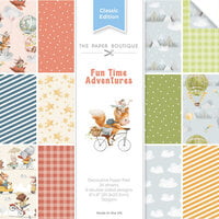 The Paper Boutique - Fun Time Adventures Collection - 8 x 8 Paper Pad