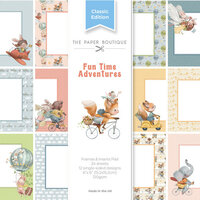 The Paper Boutique - Fun Time Adventures Collection - 6 x 6 Frames and Inserts Paper Pad