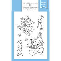 The Paper Boutique - Fun Time Adventures Collection - Clear Photopolymer Stamps - Happy Birthday