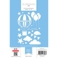 The Paper Boutique - Fun Time Adventures Collection - 6 x 8 Stencils