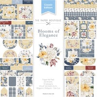 The Paper Boutique - Blooms Of Elegance Collection - 8 x 8 Paper Kit