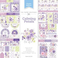 The Paper Boutique - Calming Petals Collection - 8 x 8 Paper Kit