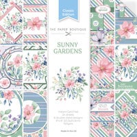 The Paper Boutique - Sunny Gardens Collection - 8 x 8 Instant Card Pad