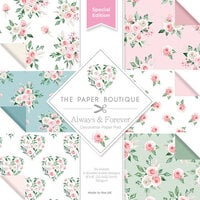 The Paper Boutique - Always and Forever Collection - 8 x 8 Paper Pad