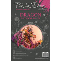 Pink Ink Designs - Clear Photopolymer Stamps - A5 - Dragon