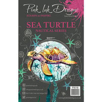 Pink Ink Designs - Clear Photopolymer Stamps - A5 - Sea Turtle