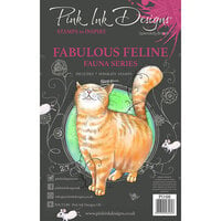 Pink Ink Designs - Clear Photopolymer Stamps - A5 - Fabulous Feline