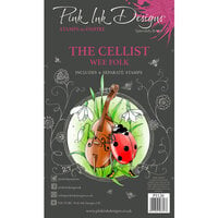 Pink Ink Designs - Clear Photopolymer Stamps - A6 - The Cellist