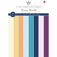 The Paper Tree - Ocean World Collection - A4 Essential Colour Card Pack