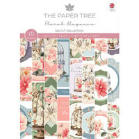 The Paper Tree - Floral Elegance Collection - A4 Die Cut Toppers