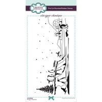 Creative Expressions - Designer Boutique Collection - DL Pre-Cut Mounted Rubber Stamps - Penguin Playtime
