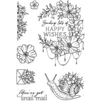 Creative Expressions - Designer Boutique Collection - Clear Photopolymer Stamps - Floral Delivery